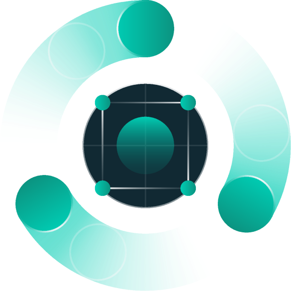 An abstract illustration of data strategy